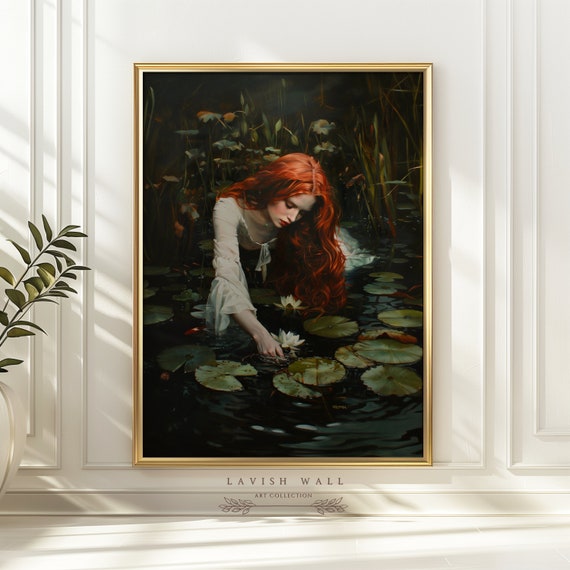 Ophelia Painting, Hamlet Literature Poster, Shakespeare Bookish Things, The Tragedies of Shakespeare, Bookish Characters, Bookish Prints