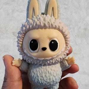 Customizable 3D Printed Labubu Inspired Monster Figurines