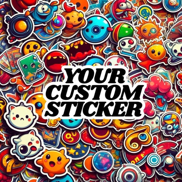 Custom Stickers - Etsy