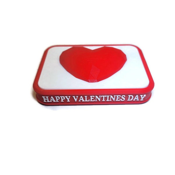 Gift Card Box with Locking Lid | Gift Box for Cash | Jewelry Gift Box | Heart Spinner