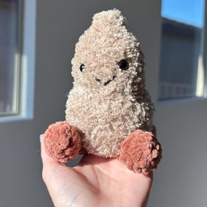 Peanut Jellycat Inspired Handmade Amigurumi Crochet Plushie
