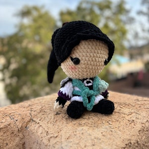 Sage Agent Handmade Amigurumi Crochet Plushie