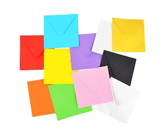 Sobres de papel de 3,5" x 3,5" (paquete de 25)