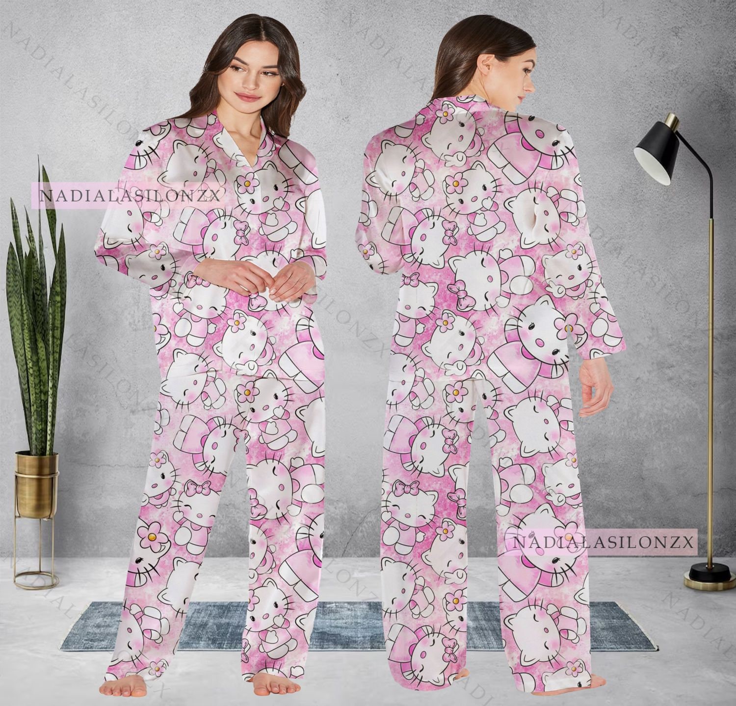 Hello Kitty Pajamas, Hello Kitty Pajamas Set, sold by Increasing Bearer SKU 115300732 55
