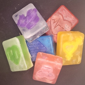 Romantic Mystery Soap with a set of DnD dices