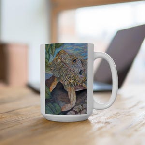 Bearded Dragon Coffee Mug, Bearded Dragon Gifts, Gift for dad,  A perfect gift for Reptile lizard lovers