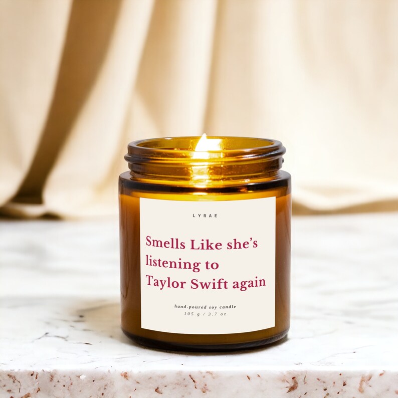 Taylor Swift Candle Smells Like Celebrity Name, Funny Taylors Version