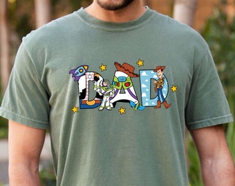 Comfort Colors® Toy Story Dad T-Shirt, Father's Day Sweatshirt,  Disney Trip Hoodie