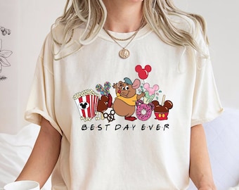 Comfort Colors® Best Day Ever Gus Gus Snacks Shirt, Disney Gus Gus Shirt, Disney Cinderella Shirt, Gus Gus Tee, Disney Kids Shirt,Cinderella