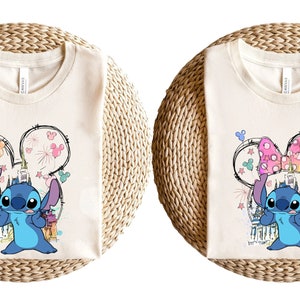 Stitch Couple Shirt, Disney Tee, Disney Stitch Shirt, Stitch Disneyworld Shirt, Disney Vacation Shirts, Disney Castle Shirt, Magic Kingdom