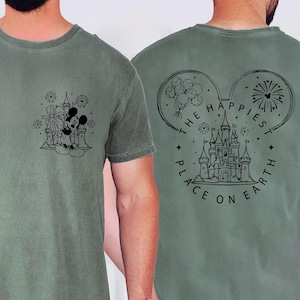 The Happiest Place One Earth Shirt, Disney Magical Castle Shirt, Mickey Castle Shirt, Disney Vacation Shirt, Magical Kingdom Shirt