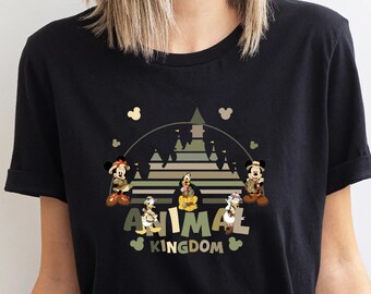 Disney Animal Kingdom Mickey and Friends Sweatshirt,Disney Mickey Safari T-Shirt,Vintage Safari Mode Sweathirt Hakuna Matata Tee