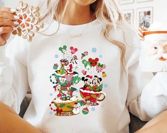 2024 Mickey's Very Merry Christmas Party Shirt, Disney Christmas Family Shirt, Magic Kingdom Christmas Gift