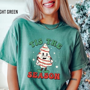 Tis The Season Shirt, Christmas Tis The Season Sweatshirt, Merry Christmas Shirt, Christmas Sweatshirt, Cute Winter T-Shirt