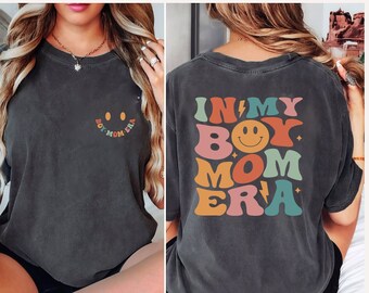 Comfort Colors® In My Boy Mama Era Shirt, Boy Mama Club Tshirt, Boy Mama Tee, New Mom Gift, Boy Mama Era Shirts, Gift For Her, Mom Era Gift