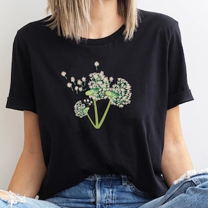 Dandelion Sweatshirt, Inspirational T-Shirt, Windflower, Meditation Gift, Yoga Shirt, Boho Windflower Sweatshirt, Dandelion Gift for Her