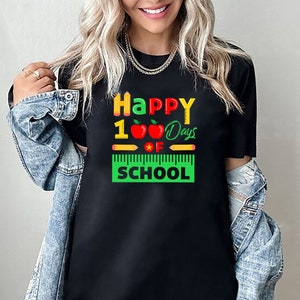 Happy 100 Days of School Shirt, 100 Day Sweatshirt, 100th Day Of School Celebration, Student Hoodie,Back to School Shirt, Gift For Teacher