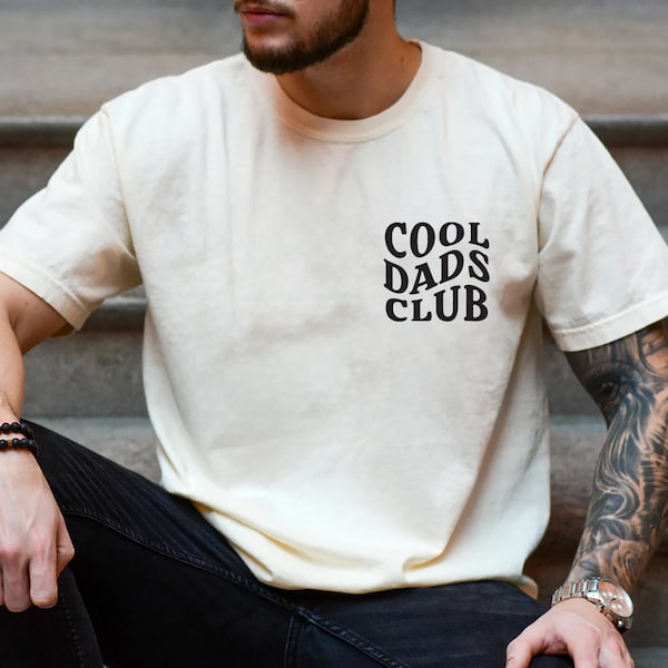 Comfort Colors® Cool Dads Club Shirt, Funny Husband Shirt, Gift for Him, Father's Day Gift, Daddy Shirt, Dad to be, Cool Dad, Father's Shirt