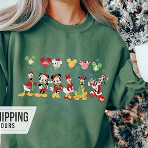 Mickey And Friend Christmas Shirt,Disney Ears Christmas Shirt,Disney Christmas Shirt,Disney Trip Shirt,Disney Family Christmas Shirt