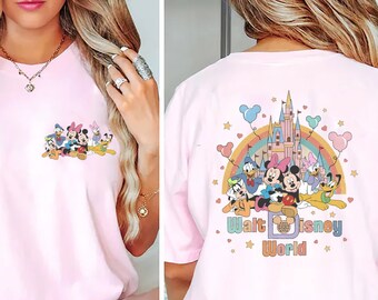 Walt Disneyworld Shirt, Mickey And Friends Shirt, Disney World Shirt, Vintage Disneywolrd Shirt, Disneyland T Shirt