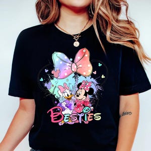 Disney Best Friends Shirt, Mini Mouse And Daisy Duck Besties T-Shirt, Disney Girls Tee, Magic Kingdom Shirt, Disney Friends Matching Tee