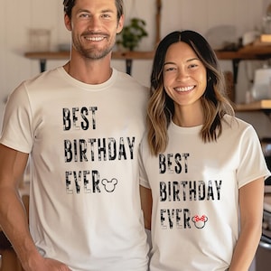 Best Birthday Ever Disney Shirt , Birthday Disney Sweatshirt , Men&#39;s Disneyworld Shirts, Disney Shirt, Birthday Hoodie Mickey Birthday Shirt