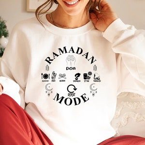 Ramadan Mode Sweatshirt, Family Ramadan Shirt, Ramadan Mubarak Shirt, Ramadan Kareem Shirt, Muslim Shirt, Eid Mubarak Sweatshirt
