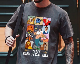 Comfort Colors® In My Disney Dad Era shirt, Disney Dad Era shirt, Gift for Dad Father&#39;s day shirt, Disney world Disneyland trip Mens tee