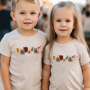 Ramadan Mubarak Family Shirt, Ramadan Kareem Shirt, Ramadan Shirt, Muslim Shirt, Islamic Shirts, Muslim Kids Shirt, Ramadan Gift, Eid Shirt