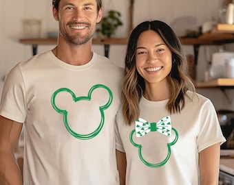 Disney St Patrick Shirt,Custom Disney St Patrick Shirt,St Patrick's Day Minnie Shirt,Mickey St Patricks Day Shirt,Shamrock Disney Tee
