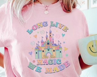 Long Live Magic Shirt, Magic Kingdom Shirt, Disney Castle Shirt, Magical Kingdom Shirt, Disney Castle Shirt, Disney Travel Shirt