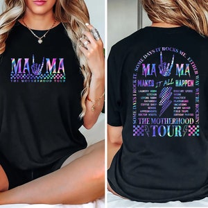 Comfort Colors® Motherhood Shirt, Some Days I Rock It Shirt, Mama Lighting Bold Shirt, Mama Funny Tour Shirt,Mother&#39;s Day Funny Shirt