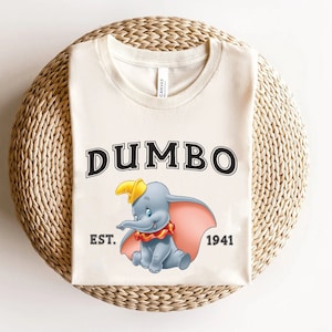 Dumbo Shirt, Family Disney Shirt, Disney Trip Shirt, Vintage Dumbo Disney Shirt, Dumbo Shirt, Gift Shirt