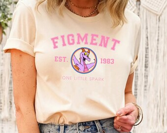 Disney Figment Shirt, Purple Dragon Shirt, Figment Est 1983 Shirt, Figment Shirt, Figment Shirt For Kids, Matching Disney Shirt