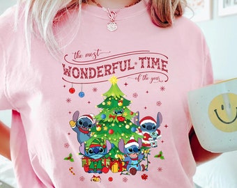 Stitch Christmas Shirt, Disney Christmas Shirt, Stitch Shirt, Disney Shirt, Christmas Shirt, Disney Matching Shirts, Christmas Mickey Shirts