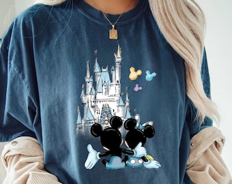 Disney Castle Shirt, Disney Vacation Shirt, Mickey Minnie Mouse, Magic Kingdom Family Shirt, Retro Disney Shirt, Disneyland Shirt