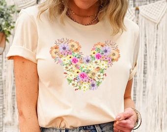 Epcot Flower And Garden Festival Shirt, Flower Mickey Head Shirt, Disney Trip Shirt, Disney Hoodie, Disney Sweatshirt, Cute Disney Shirt