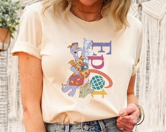 Disney Figment Shirt, Purple Dragon Shirt, Figment Est 1983 Shirt, Figment Shirt, Figment Shirt For Kids, Matching Disney Shirt