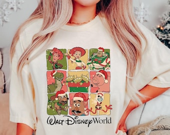Merry Christmas Toy Story Shirt, Disneyland X-mas Shirt, You've Got A Friend In Me Christmas Tee, Toy Story Friends Disney Trip Sweater