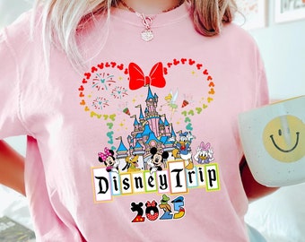 Disney Trip 2025 Shirts, Disneyworld Kids Shirts, Disney Vacation T-shirt, Disney Couple Shirt, Disney Clothes, Disney Family Trip Shirts