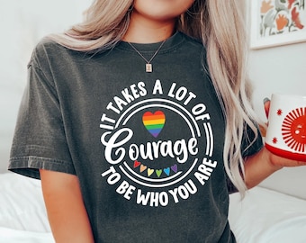 Comfort Colors Pride Shirt: LGBTQ+ Equal Rights Tee