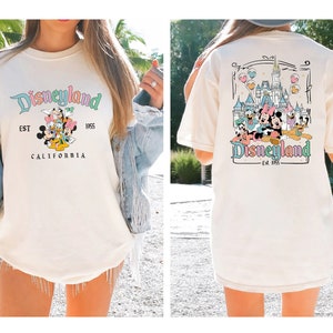 Comfort Colors® Disneyland California T Shirt, Disneyland Est. 1955 Shirt, Disneyworld Shirt, Disney Shirt, Mickey And Friends Shirt