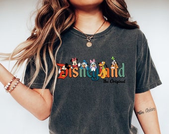Comfort Colors® Disneyland the original tshirt, mickey disneyland shirt,mickey and friends shirt,disneyland shirt,disney shirt for women men