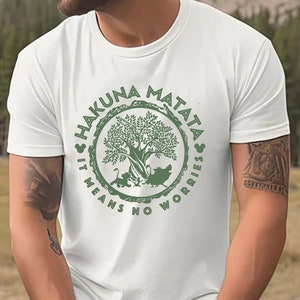 Hakuna Matata shirt, Animal Kingdom shirt for MEN, vacation tee, Lion King shirt, Dad Disney Shirt, Animal Kingdom Tshirt, Couples shirt