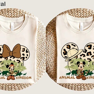 Animal Kingdom Safari Couple Shirts, Disney Mickey Minnie Simba Safari Mode, Couple Shirts, Disney Safari Couple Shirts, Disney Couple Gift