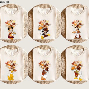 Disney Mickey And Friends Thanksgiving Shirts, Comfort Color and Bella Canvas shirt,Thanksgiving Fall Trip, Family Thanksgiving Matching