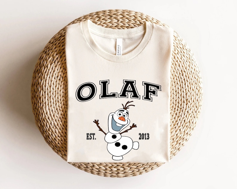 Frozen Shirt, Olaf Shirt, Elsa Shirt, Frozen Olaf Shirt, Disney Frozen Shirt, Disney Princess Shirt, Disneyland Shirt, Disney World Tee image 1