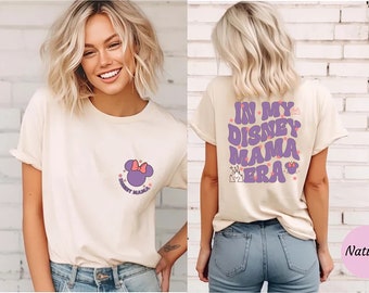 In My Disney Mama Era Sweatshirt, Disney Mom Shirt, Minnie Mouse Mom Shirt, Disney Mama Shirt, Disney Mothers Day Tee, Gift For Mommy Tee