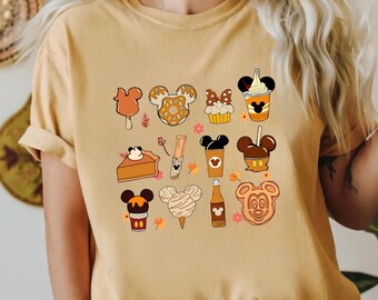 Disney Fall T-Shirt, Disney Thanksgiving Shirt, Family Disney Matching Kids Shirt, Fall Disney gift, Fall Mickey Sweatshirt, Disney trip Tee