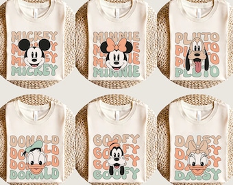Disney Mouse and friend T-shirt, Mouse Shirts, Vacation Shirt, Park Shirts, Mouse Family Shirts, Park Trip Shirt, kid shirt, matching shirt